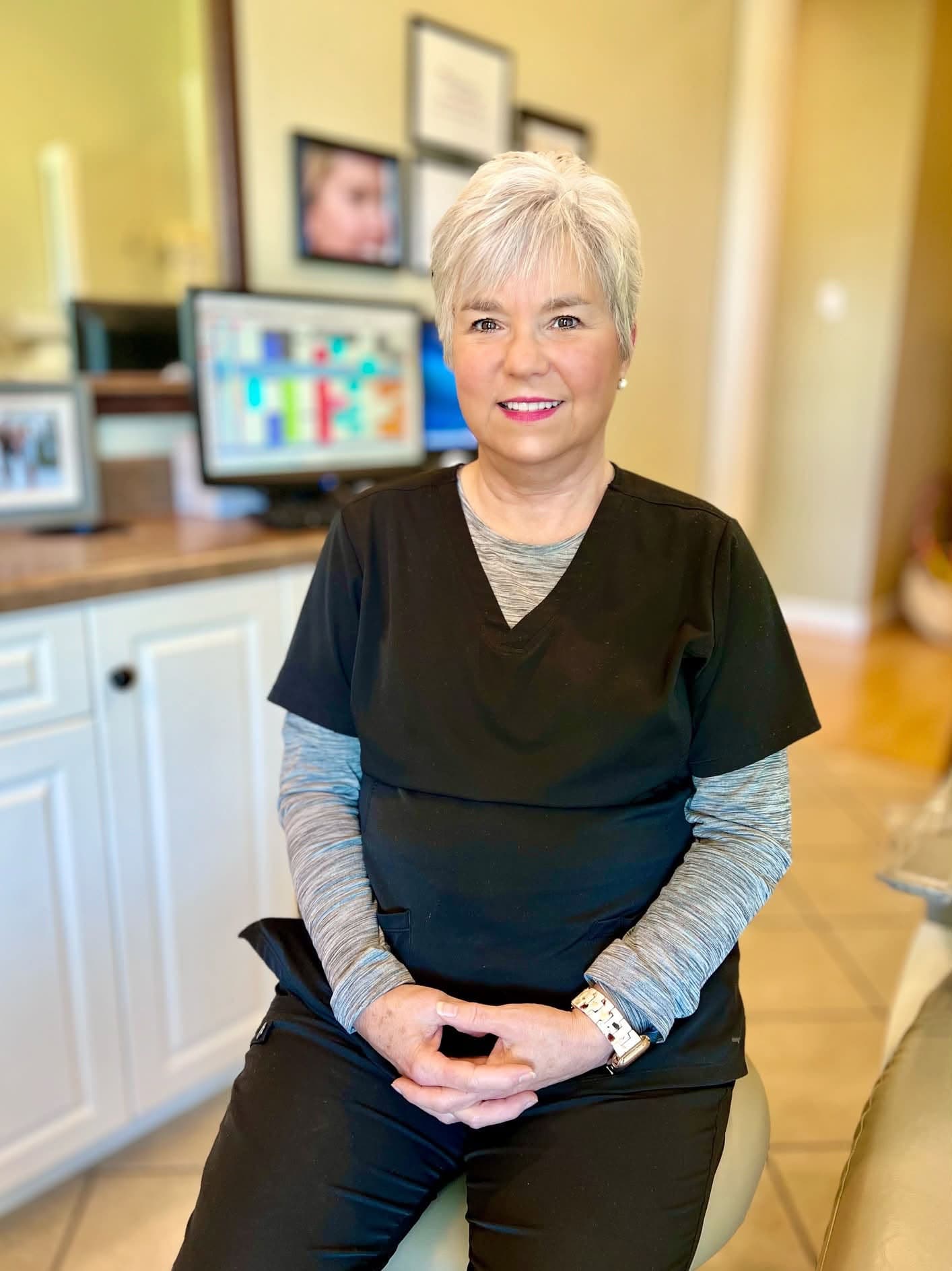 A Park Place Dental team member in the office