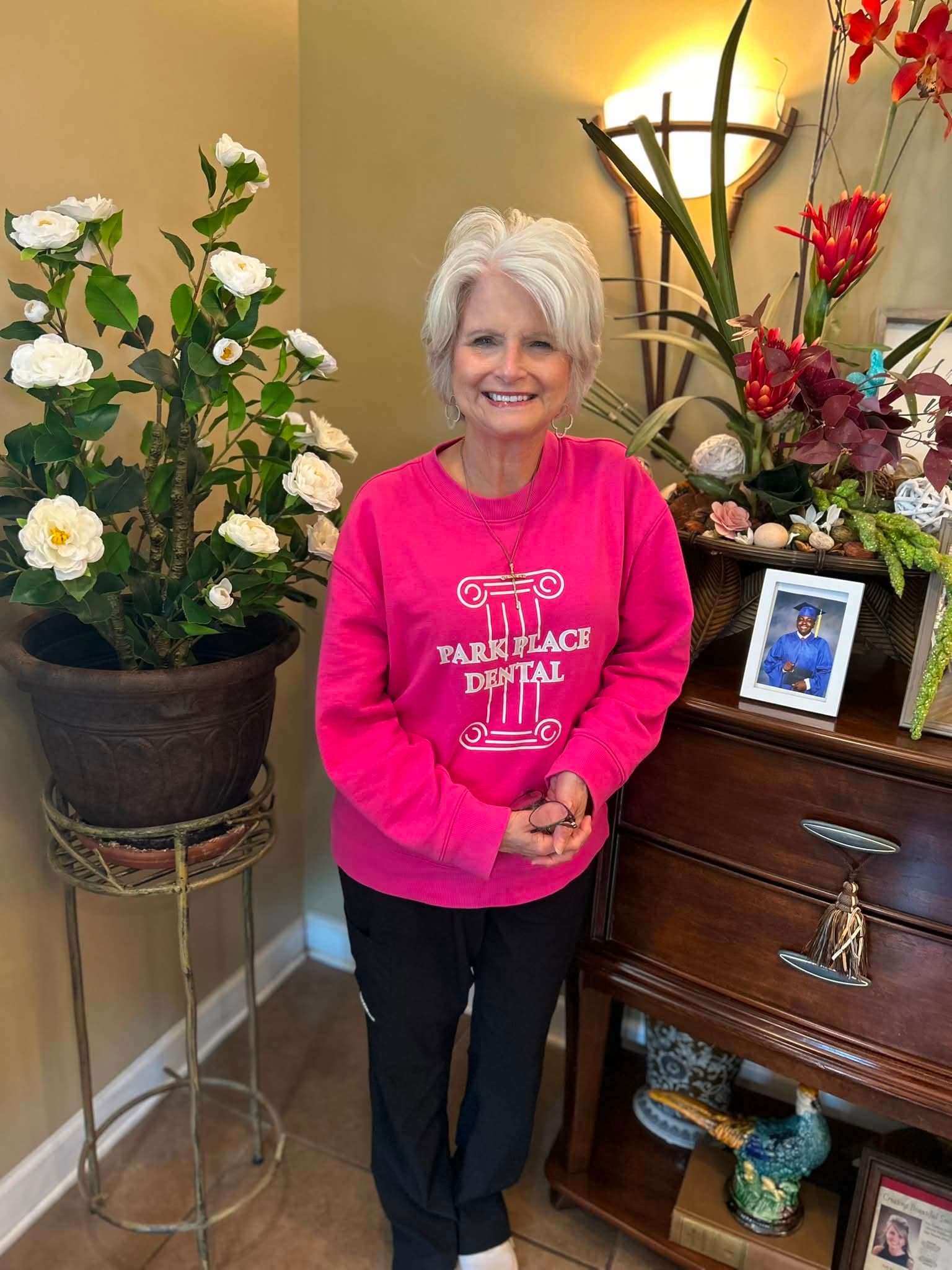 A Park Place Dental team member in the office